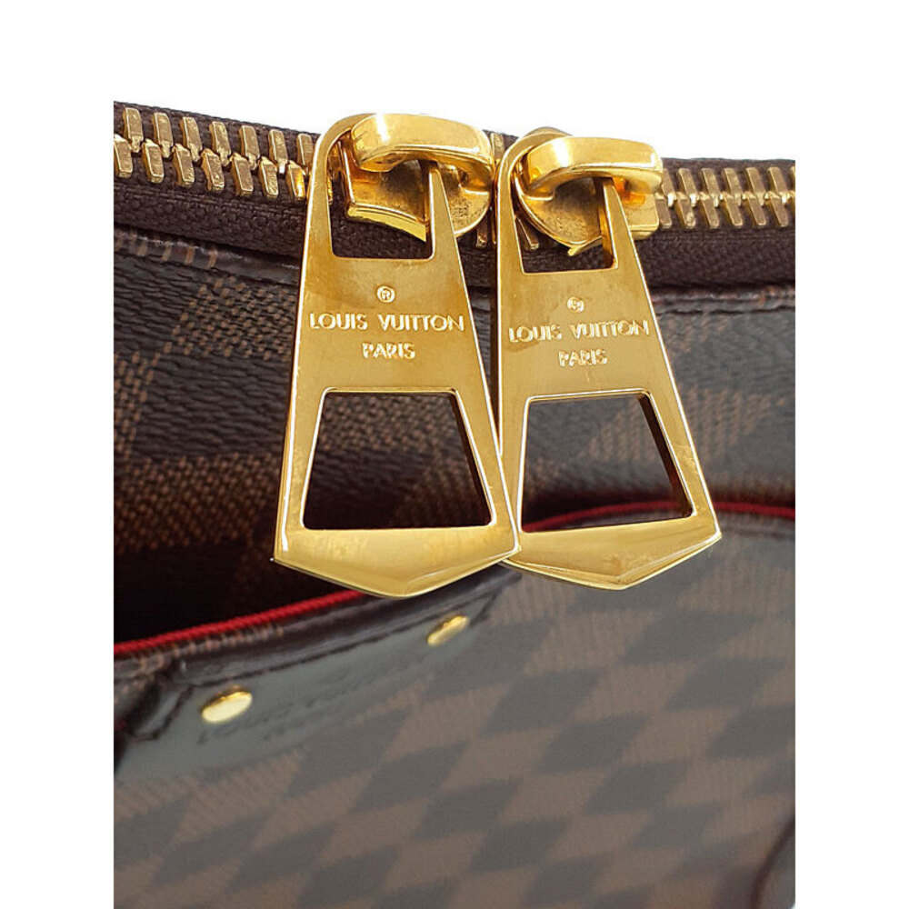 Louis Vuitton Damier Ebene Brown South Bank Shoulder Bag - Picture 7 of 8